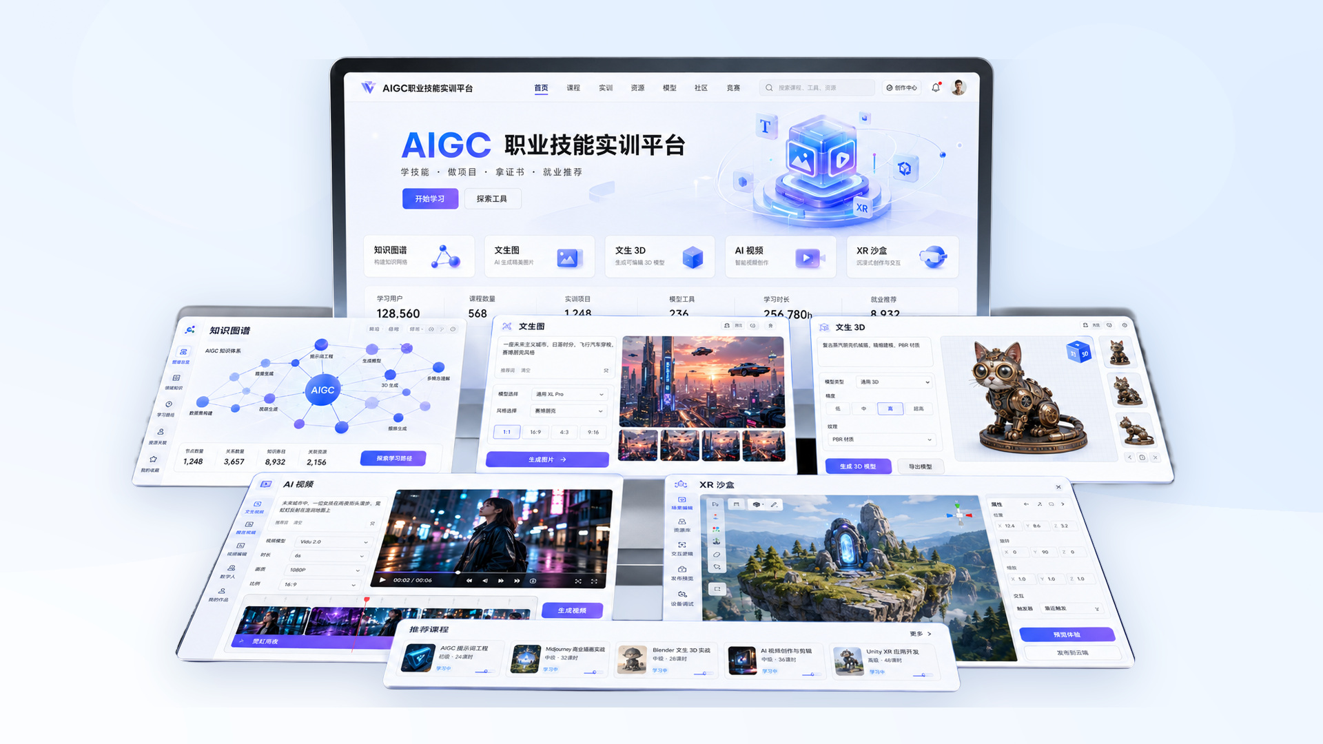 琥珀AIGC内容创作平台配图